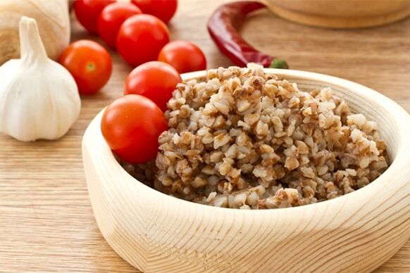Gachas de alforfón con verduras