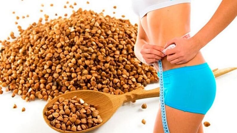 Mide tu cintura mientras sigues la dieta del trigo sarraceno.